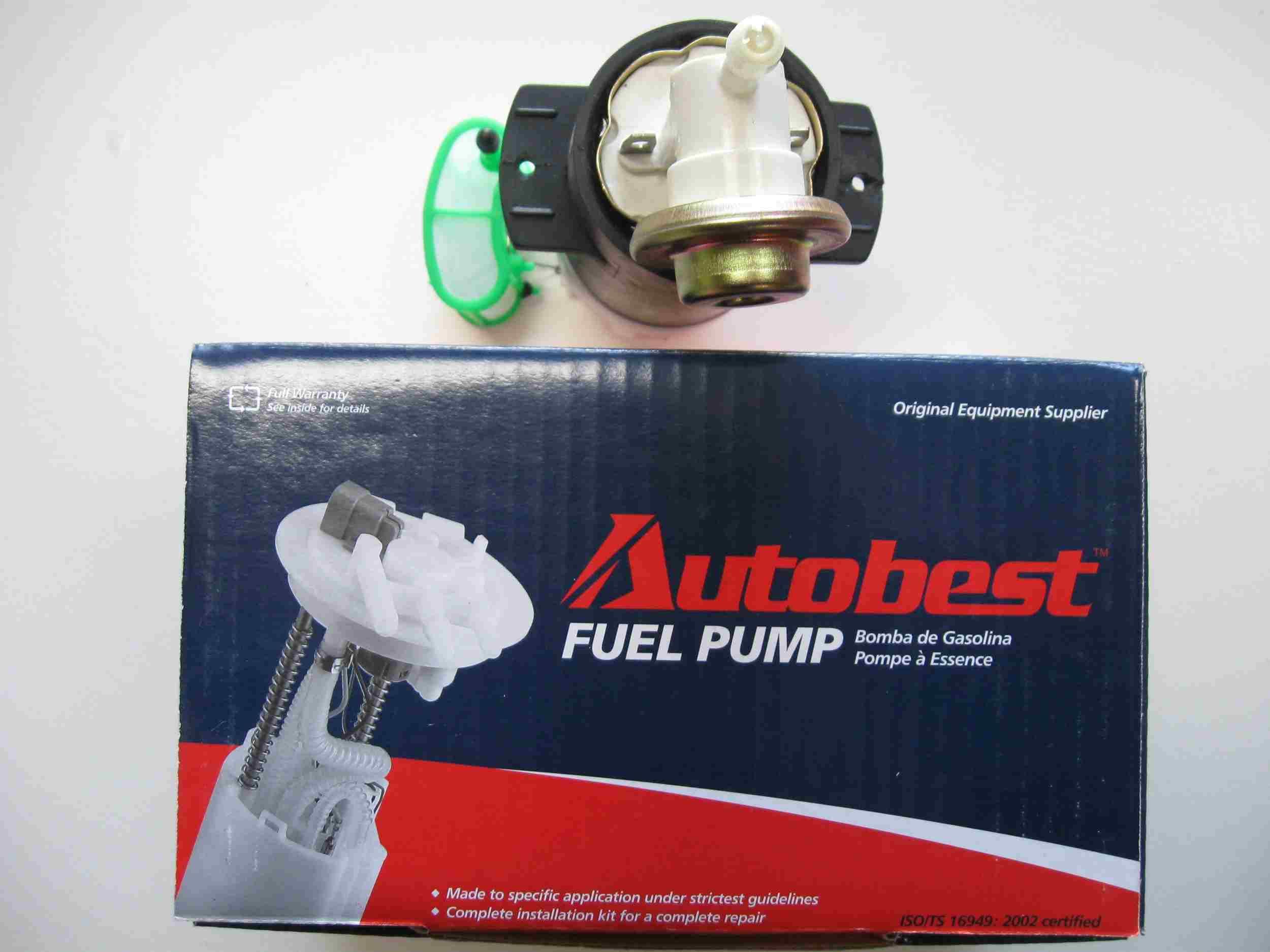 Autobest Fuel Pump and Strainer Set F4387