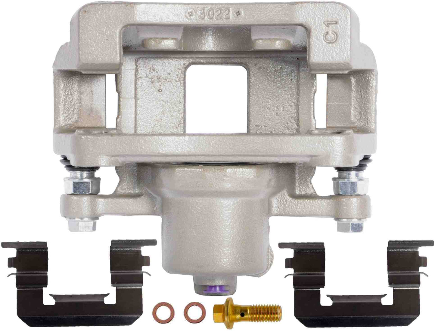 Cardone Reman Remanufactured Unloaded Caliper w/Bracket 18-B5540