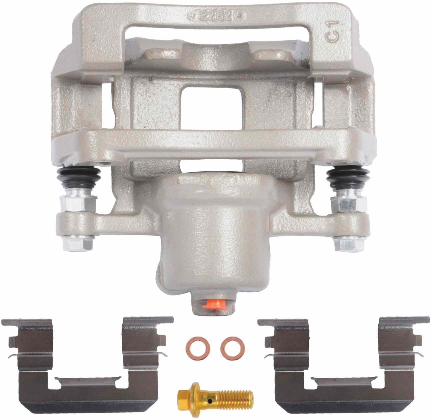 Cardone Reman Remanufactured Unloaded Caliper w/Bracket 18-B5541