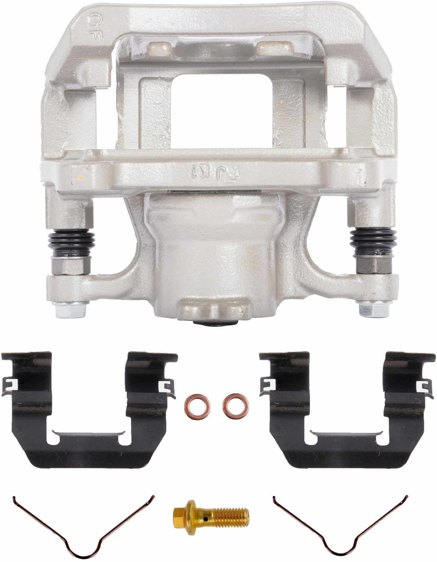 Cardone Reman Remanufactured Unloaded Caliper w/Bracket 18-B5552