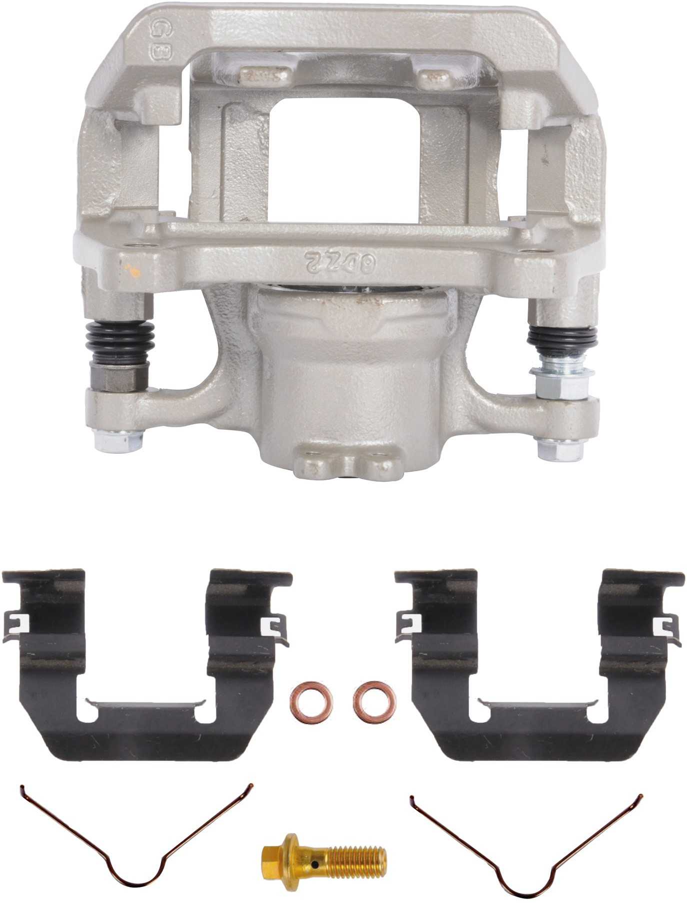 Cardone Reman Remanufactured Unloaded Caliper w/Bracket 18-B5553
