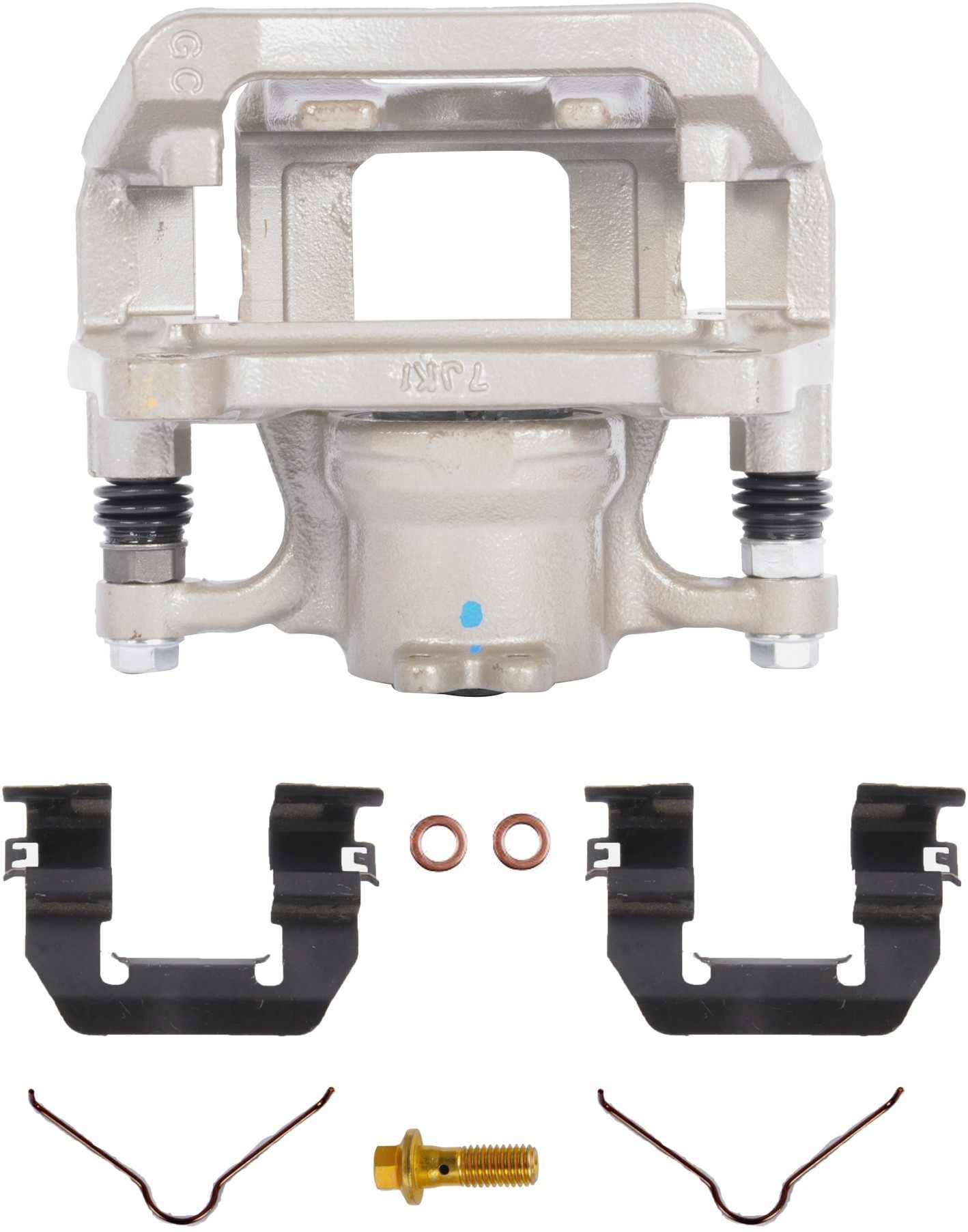 Cardone Reman Remanufactured Unloaded Caliper w/Bracket 18-B5561