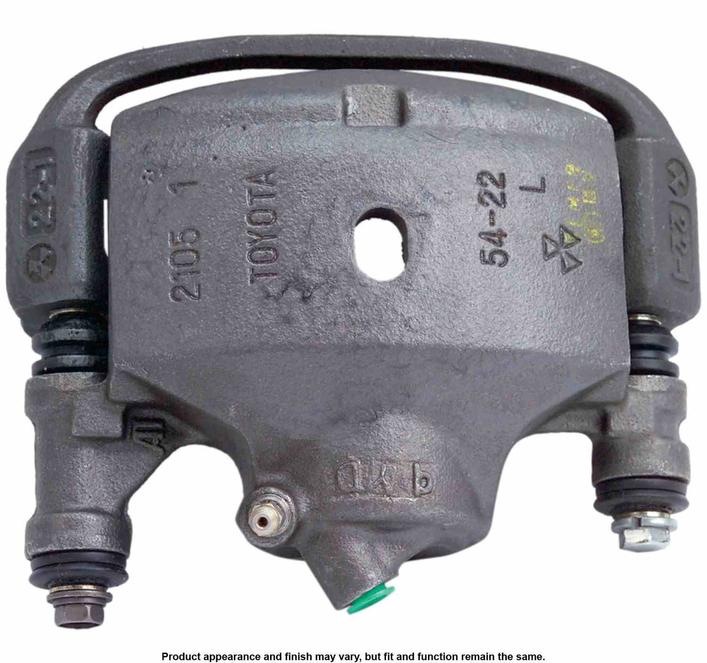 Cardone Reman Remanufactured Unloaded Caliper w/Bracket 19-B1037