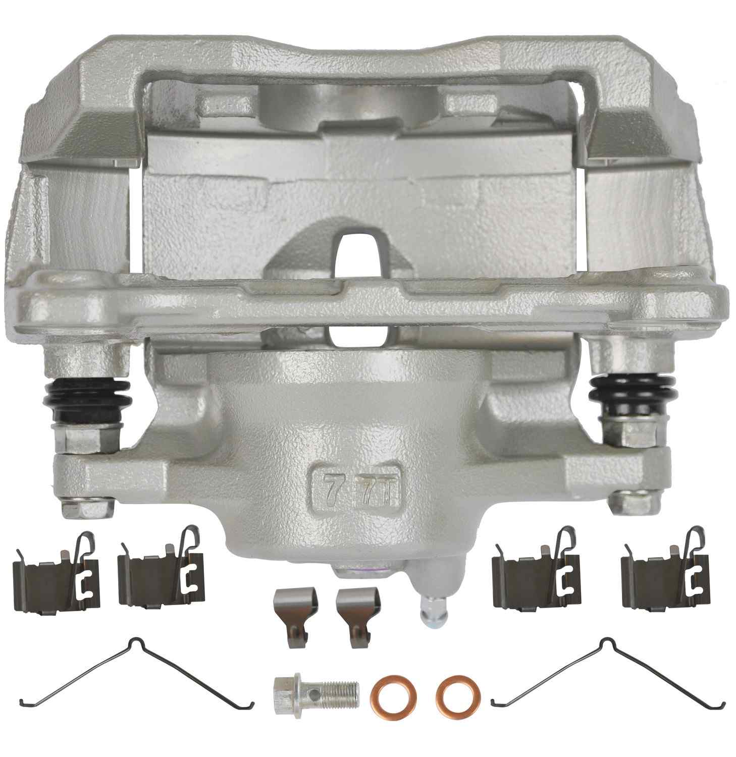 Cardone Reman Remanufactured Unloaded Caliper w/Bracket 19-B7502