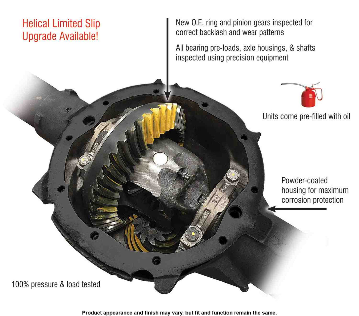 Cardone Reman Remanufactured Drive Axle Assembly 3A-17009LSK