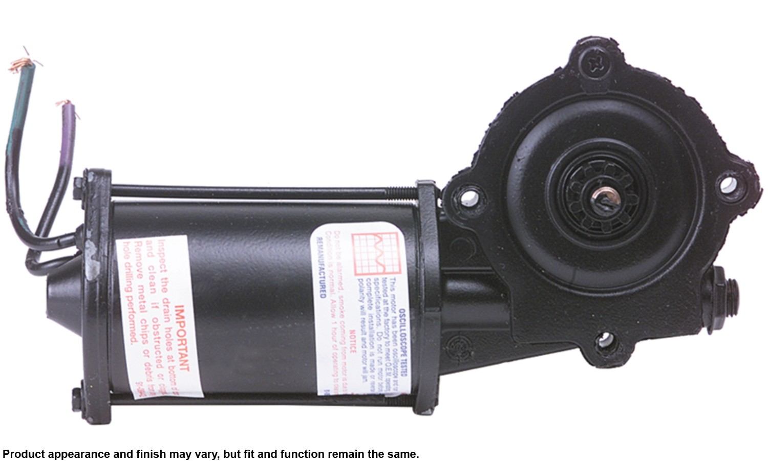 Cardone Reman Remanufactured Power Window Motor 42-407