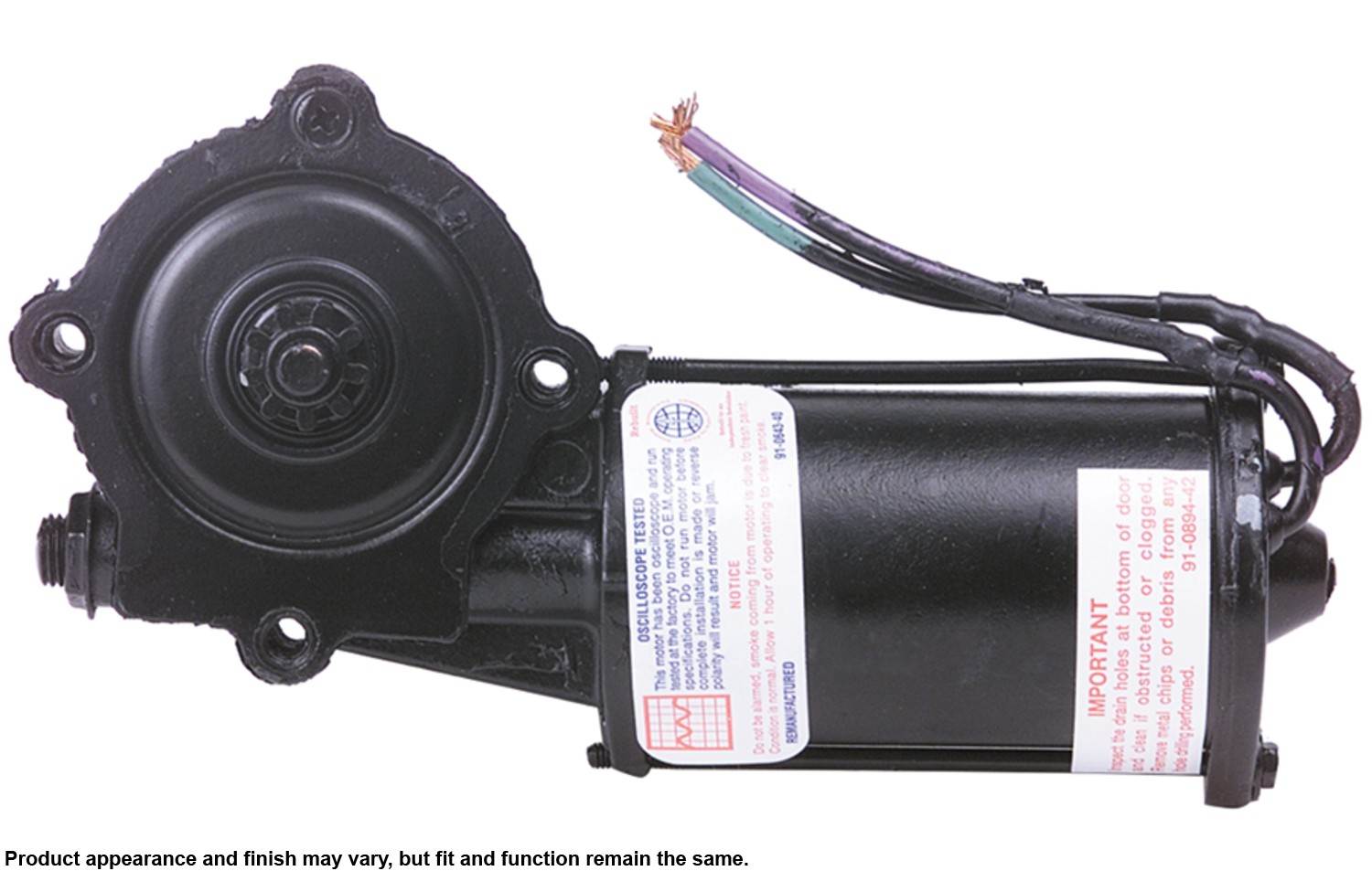 Cardone Reman Remanufactured Power Window Motor 42-438