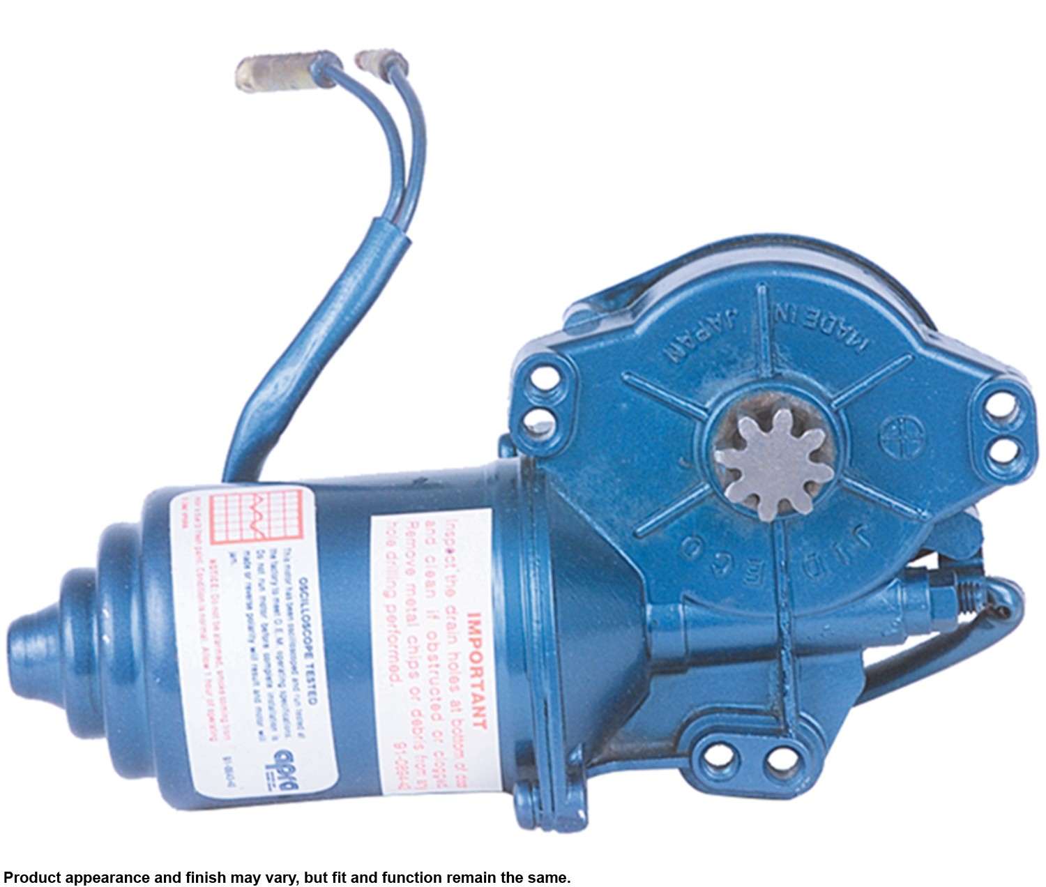 Cardone Reman Remanufactured Power Window Motor 47-1305