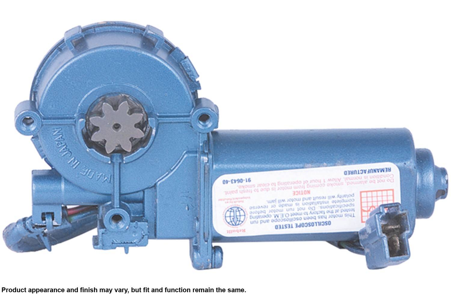 Cardone Reman Remanufactured Power Window Motor 47-1902