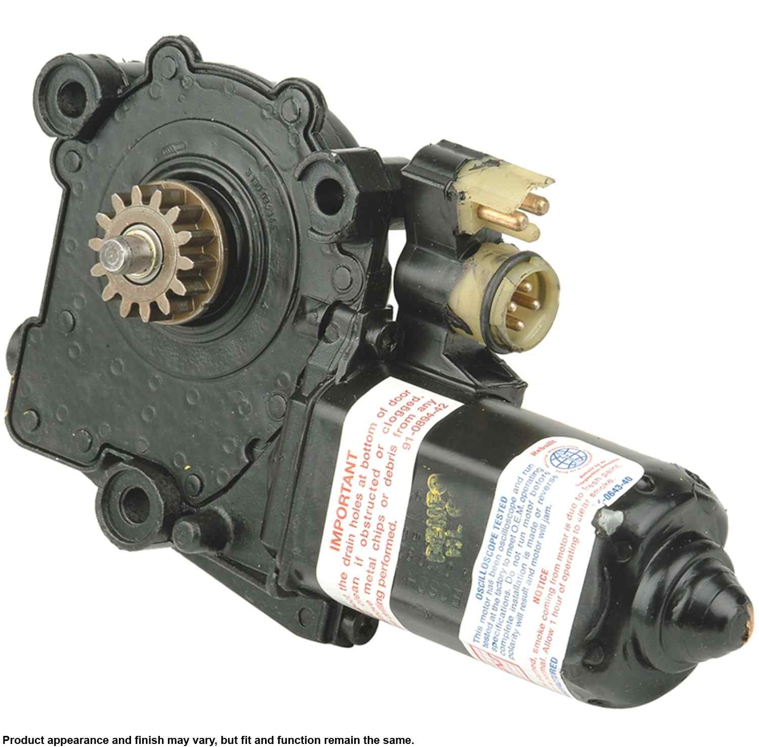 Cardone Reman Remanufactured Power Window Motor 47-3408