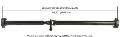 Cardone Reman Remanufactured Driveshaft / Prop Shaft 65-1002