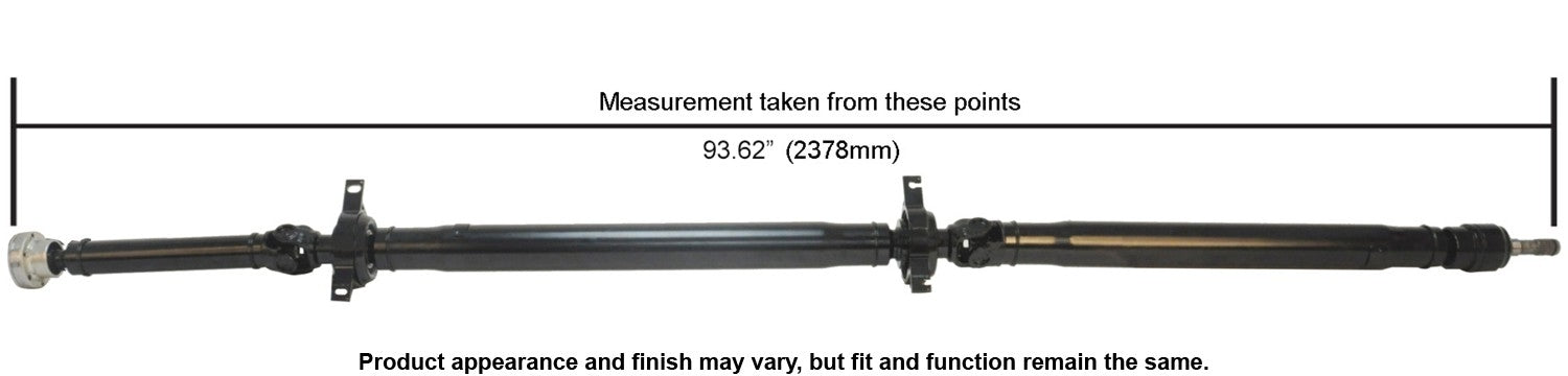 Cardone Reman Remanufactured Driveshaft / Prop Shaft 65-1005