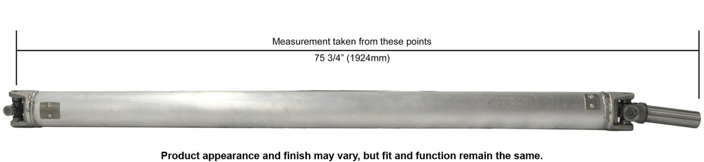 Cardone Reman Remanufactured Driveshaft / Prop Shaft 65-1006