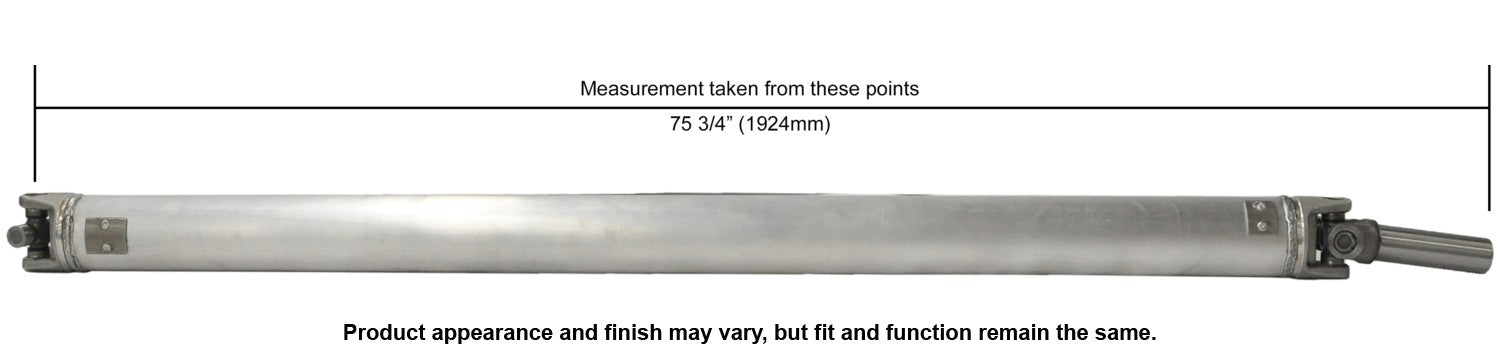 Cardone Reman Remanufactured Driveshaft / Prop Shaft 65-1006