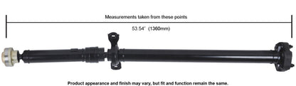 Cardone Reman Remanufactured Driveshaft / Prop Shaft 65-1007