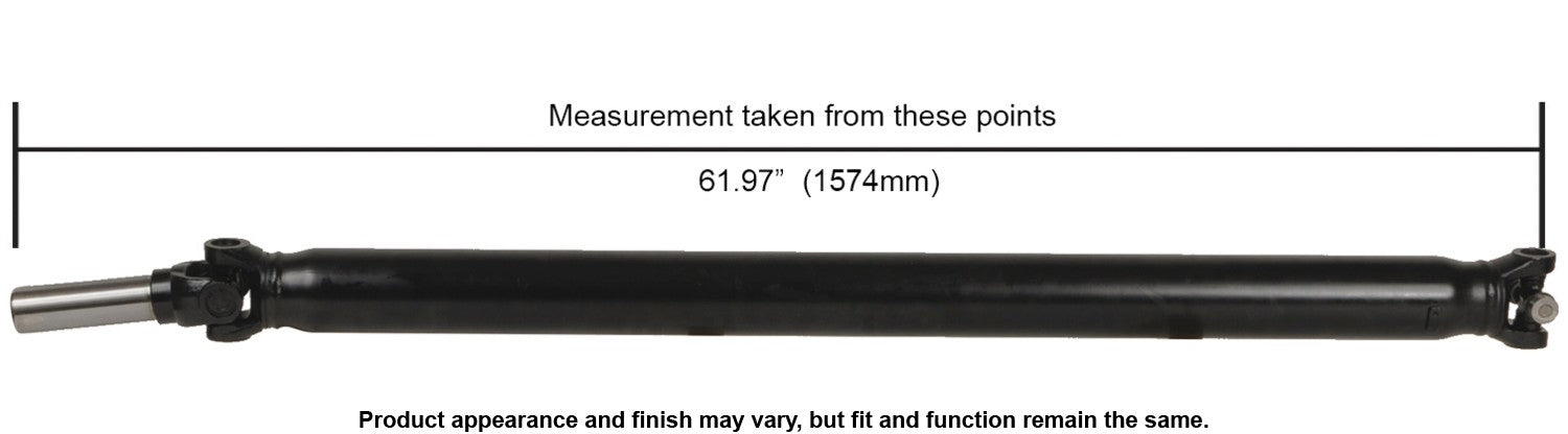 Cardone Reman Remanufactured Driveshaft / Prop Shaft 65-1010