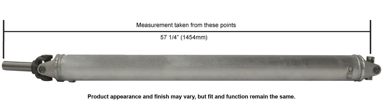 Cardone Reman Remanufactured Driveshaft / Prop Shaft 65-1019