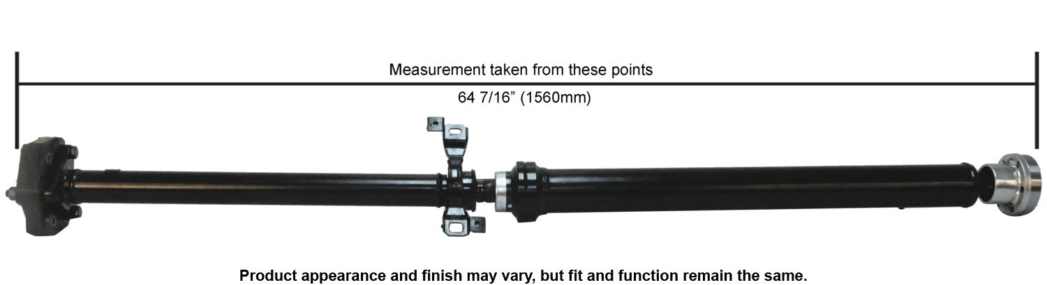 Cardone Reman Remanufactured Driveshaft / Prop Shaft 65-1022