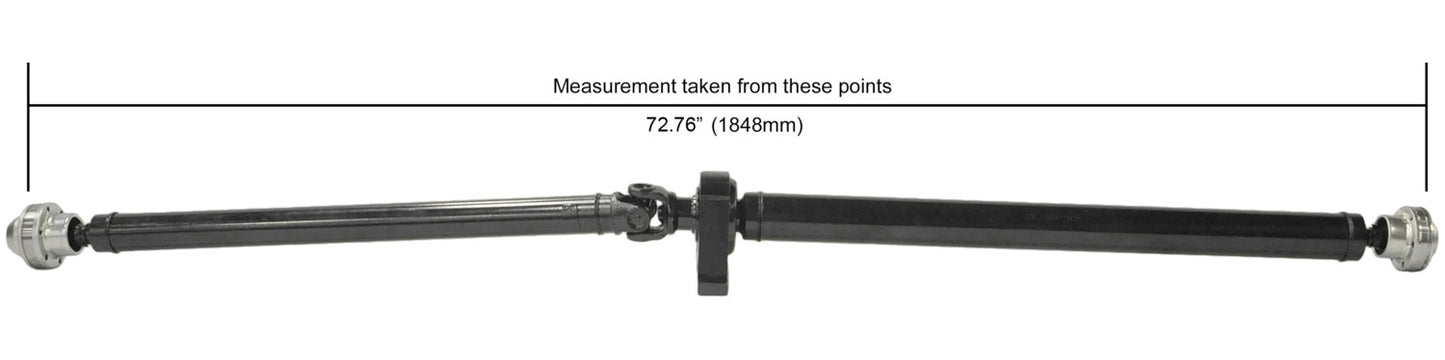 Cardone Reman Remanufactured Driveshaft / Prop Shaft 65-1031