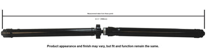 Cardone Reman Remanufactured Driveshaft / Prop Shaft 65-1034