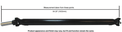 Cardone Reman Remanufactured Driveshaft / Prop Shaft 65-1035