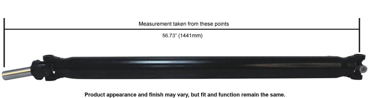 Cardone Reman Remanufactured Driveshaft / Prop Shaft 65-1037