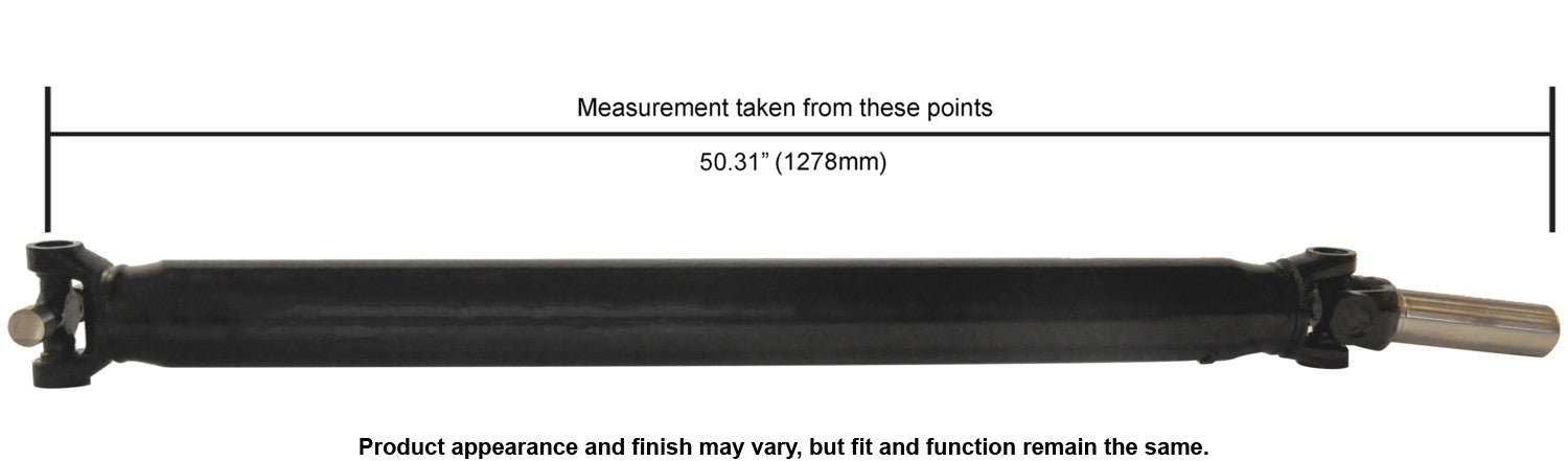 Cardone Reman Remanufactured Driveshaft / Prop Shaft 65-1039