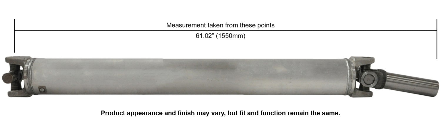 Cardone Reman Remanufactured Driveshaft / Prop Shaft 65-1042