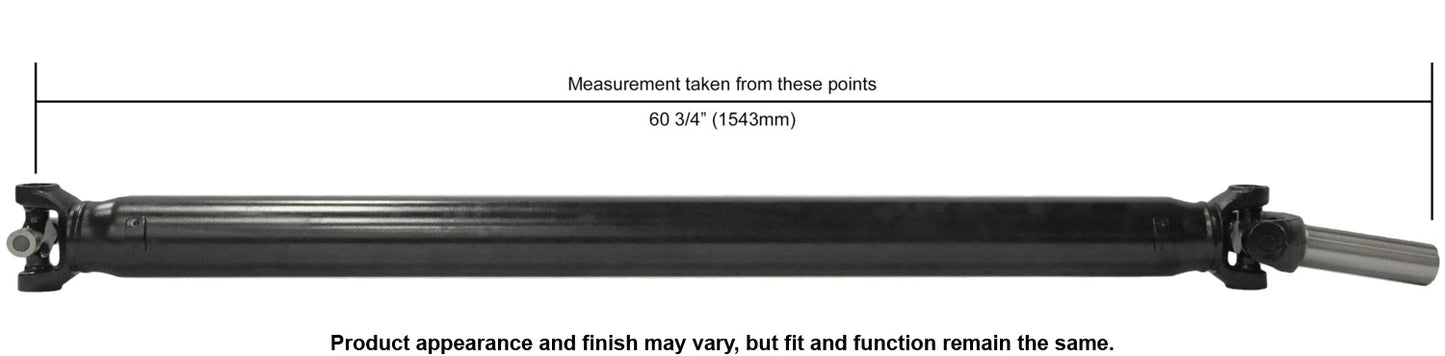 Cardone Reman Remanufactured Driveshaft / Prop Shaft 65-1044