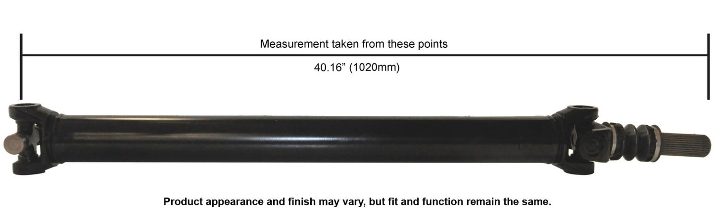 Cardone Reman Remanufactured Driveshaft / Prop Shaft 65-1045