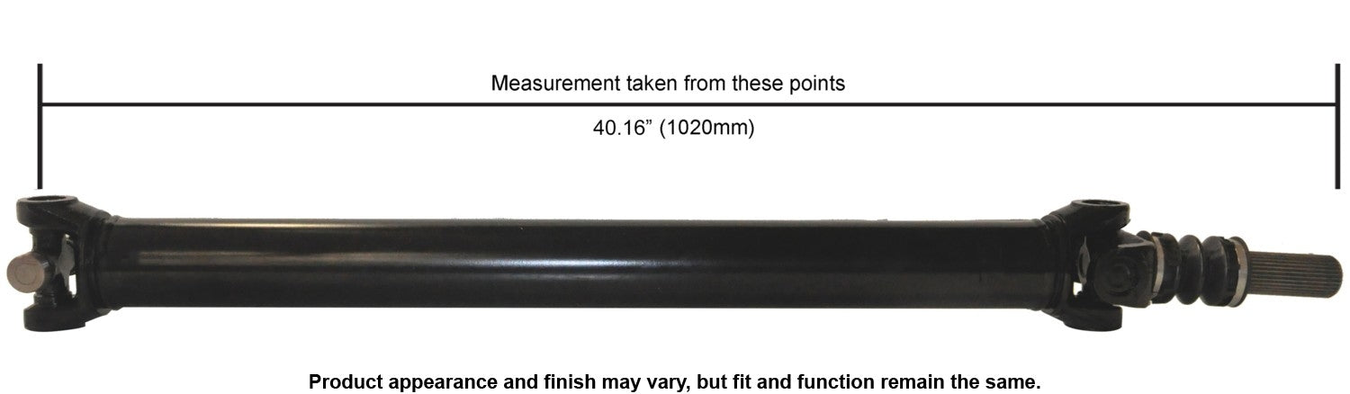 Cardone Reman Remanufactured Driveshaft / Prop Shaft 65-1045