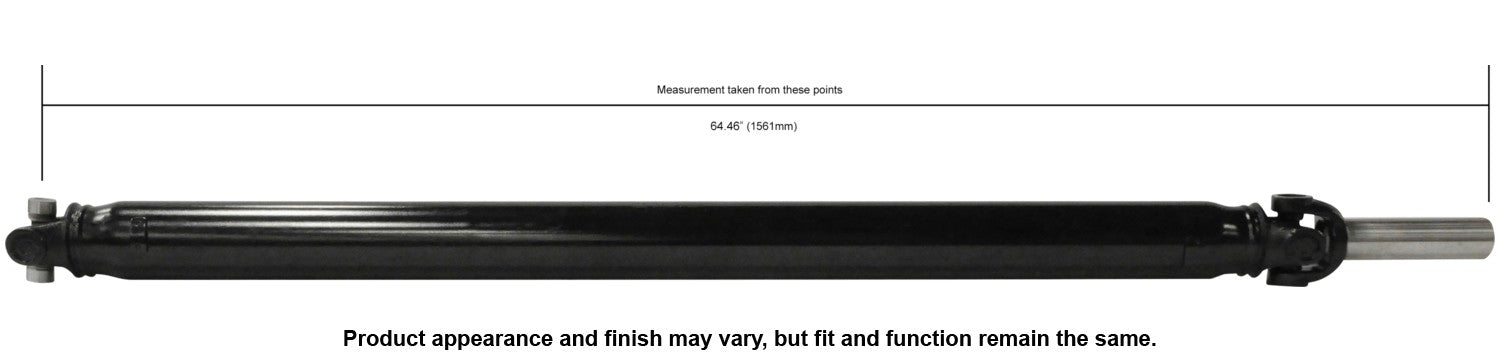 Cardone Reman Remanufactured Driveshaft / Prop Shaft 65-1052
