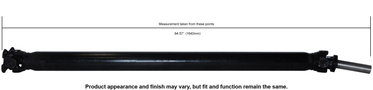 Cardone Reman Remanufactured Driveshaft / Prop Shaft 65-2031