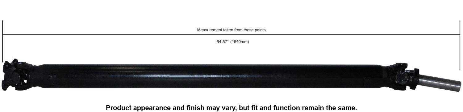 Cardone Reman Remanufactured Driveshaft / Prop Shaft 65-2031