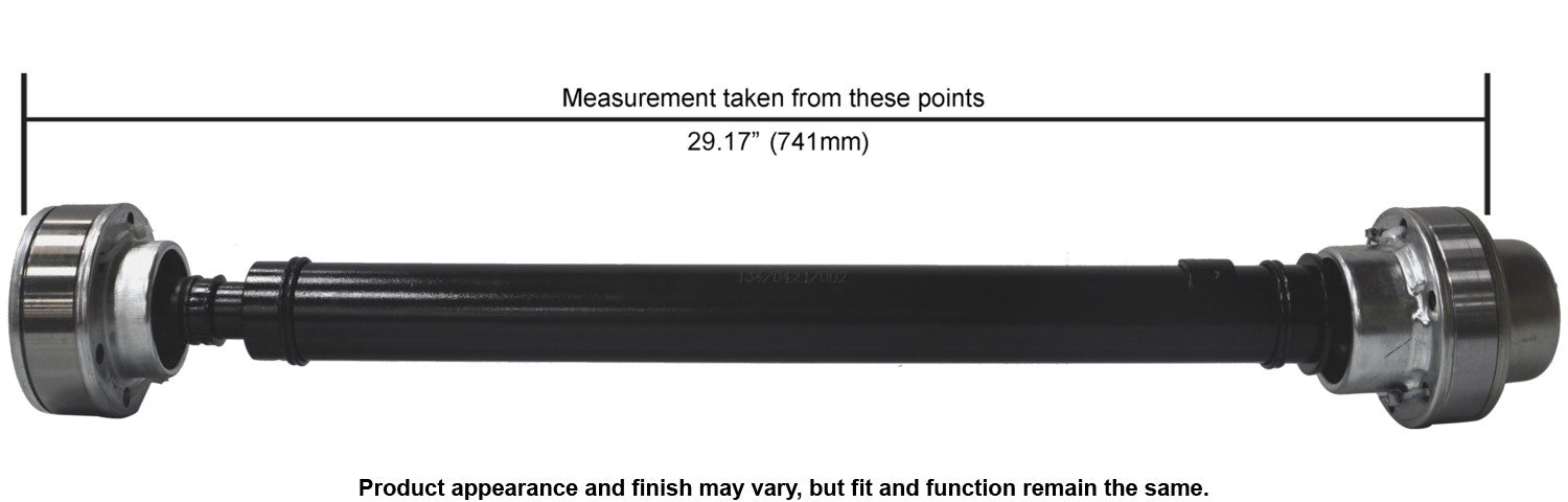 Cardone Reman Remanufactured Driveshaft / Prop Shaft 65-2034