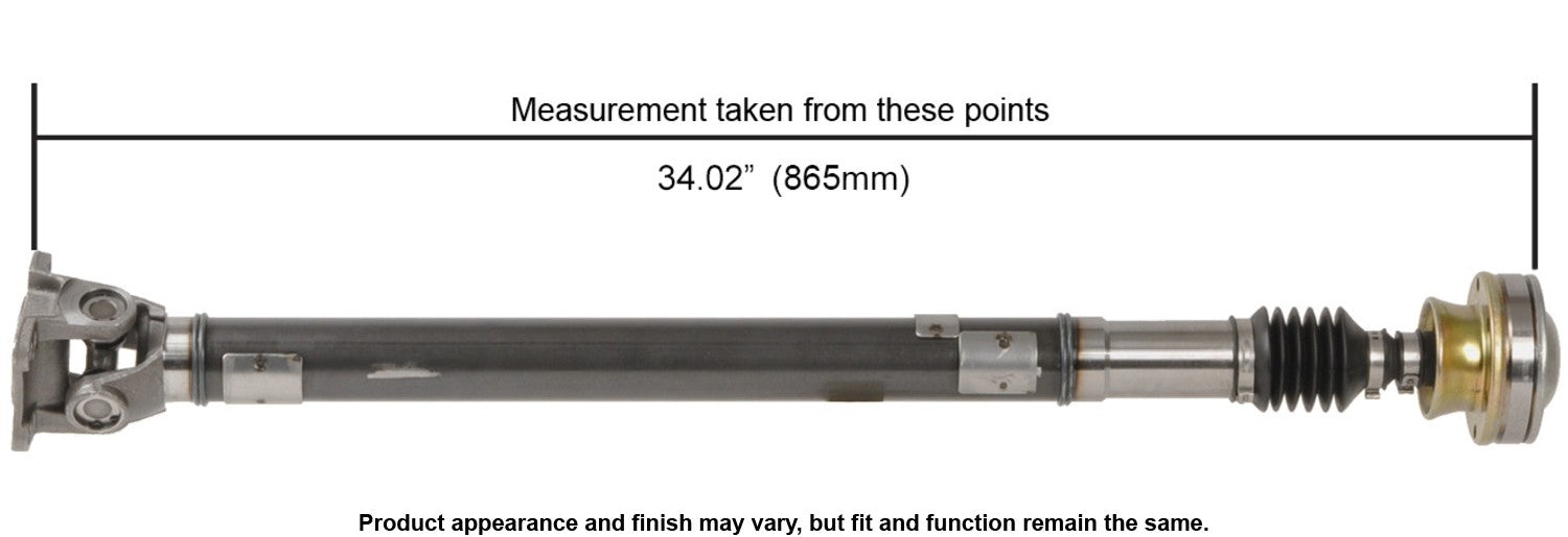 Cardone Reman Drive Shaft 65-3004