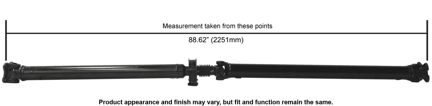 Cardone Reman Remanufactured Driveshaft / Prop Shaft 65-3026