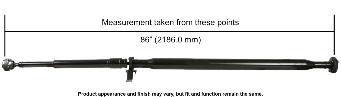 Cardone Reman Remanufactured Driveshaft / Prop Shaft 65-3056
