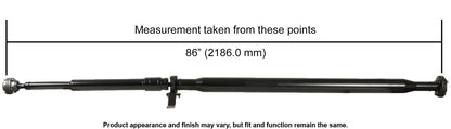Cardone Reman Remanufactured Driveshaft / Prop Shaft 65-3056