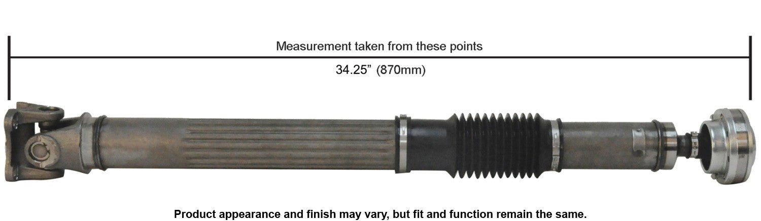Cardone Reman Remanufactured Driveshaft / Prop Shaft 65-3064