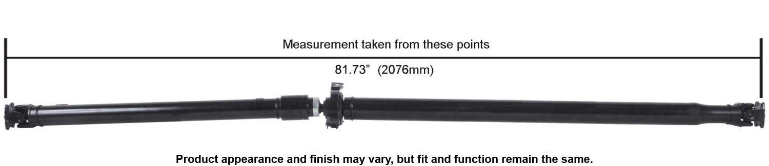 Cardone Reman Remanufactured Driveshaft / Prop Shaft 65-4008