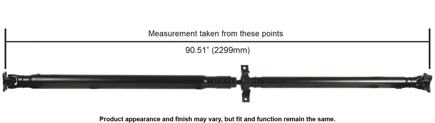 Cardone Reman Remanufactured Driveshaft / Prop Shaft 65-4011