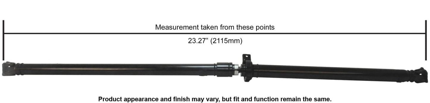 Cardone Reman Remanufactured Driveshaft / Prop Shaft 65-4012