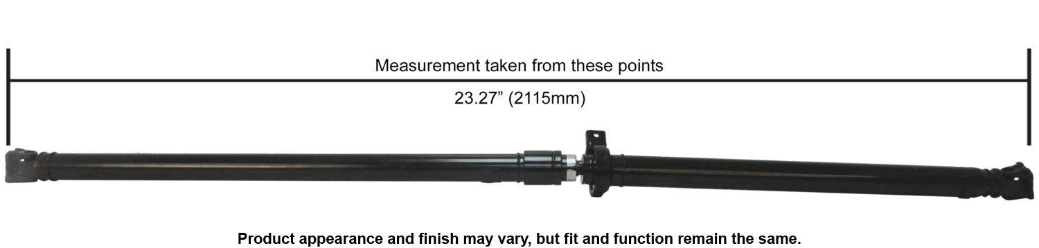 Cardone Reman Remanufactured Driveshaft / Prop Shaft 65-4012