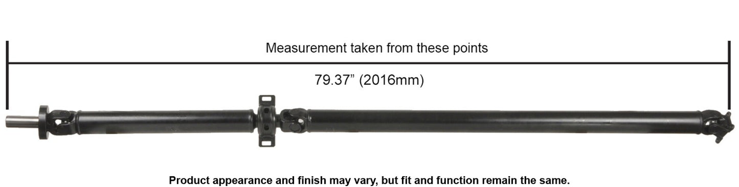 Cardone Reman Remanufactured Driveshaft / Prop Shaft 65-5013