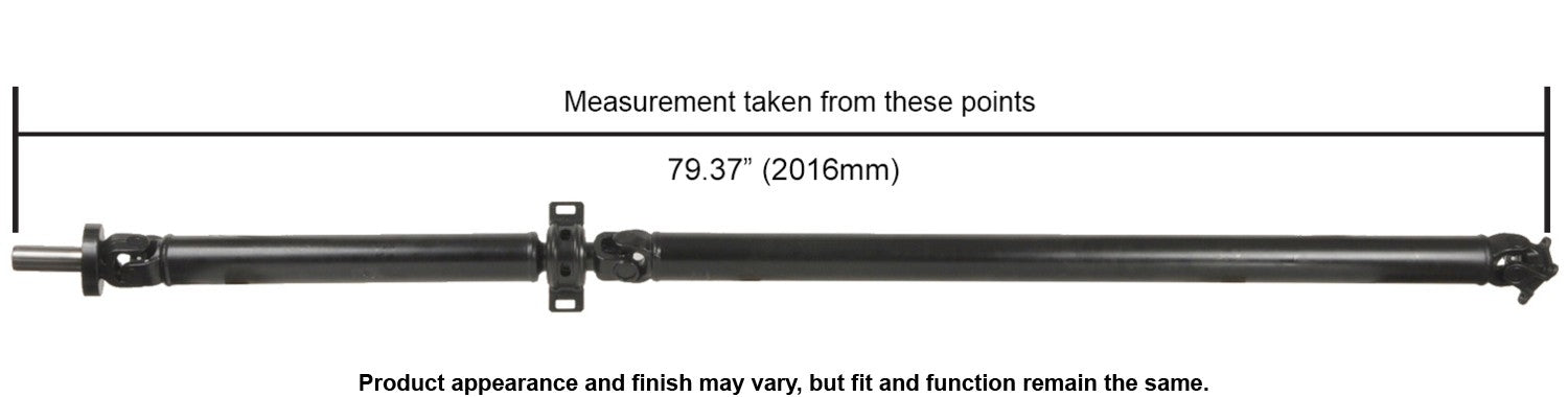 Cardone Reman Remanufactured Driveshaft / Prop Shaft 65-5013