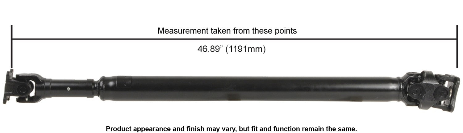 Cardone Reman Remanufactured Driveshaft / Prop Shaft 65-5020