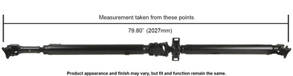 Cardone Reman Remanufactured Driveshaft / Prop Shaft 65-5025