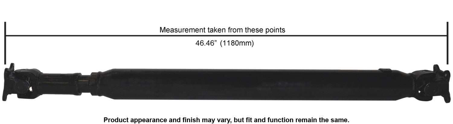 Cardone Reman Remanufactured Driveshaft / Prop Shaft 65-5040