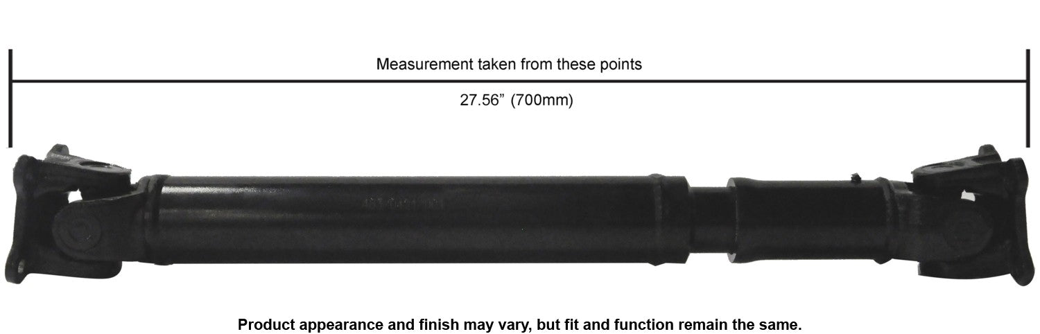 Cardone Reman Remanufactured Driveshaft / Prop Shaft 65-5041